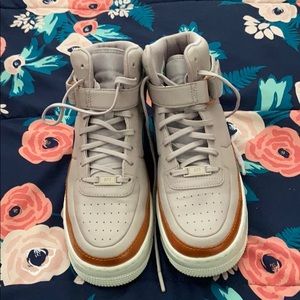 Women’s Nike Air Forces jester xx “ violet ash”